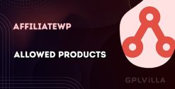 Download AffiliateWP - Allowed Products