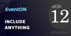 Download EventOn Include Anything Add-on WordPress Plugin GPL