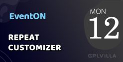 Download EventOn Repeat Customizer WordPress Plugin GPL