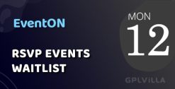 Download EventOn RSVP Events Waitlist WordPress Plugin GPL