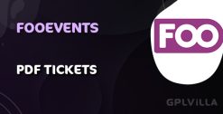 Download FooEvents PDF Tickets WordPress Plugin GPL