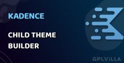Download Kadence Child Theme Builder GPL WordPress