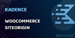 Kadence WooCommerce SiteOrigin Builder