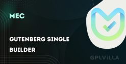 Download Gutenberg Single Builder for MEC