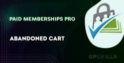 Paid Memberships Pro – Abandoned Cart Recovery