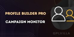 Download Profile Builder Campaign Monitor AddOn