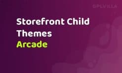 WooCommerce Arcade Storefront Child Theme