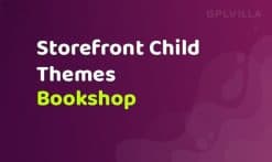 WooCommerce Bookshop Storefront Child Theme