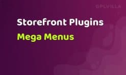 Storefront Mega Menus AddOn