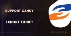 Download SupportCandy Export Ticket