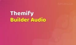 Themify Builder Audio Addon