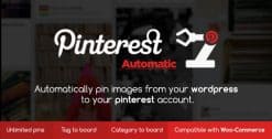 Download WordPress Pinterest Automatic GPL WordPress Plugin
