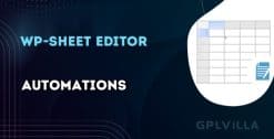 Download WP Sheet Editor - Automations