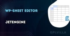 Download WP Sheet Editor - JetEngine GPL WordPress Plugin