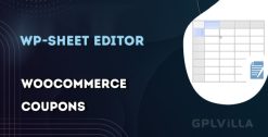 Download WP Sheet Editor - WooCommerce Coupons Premium