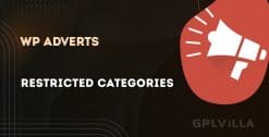 WP Adverts – Restricted Categories GPL WordPress Plugins